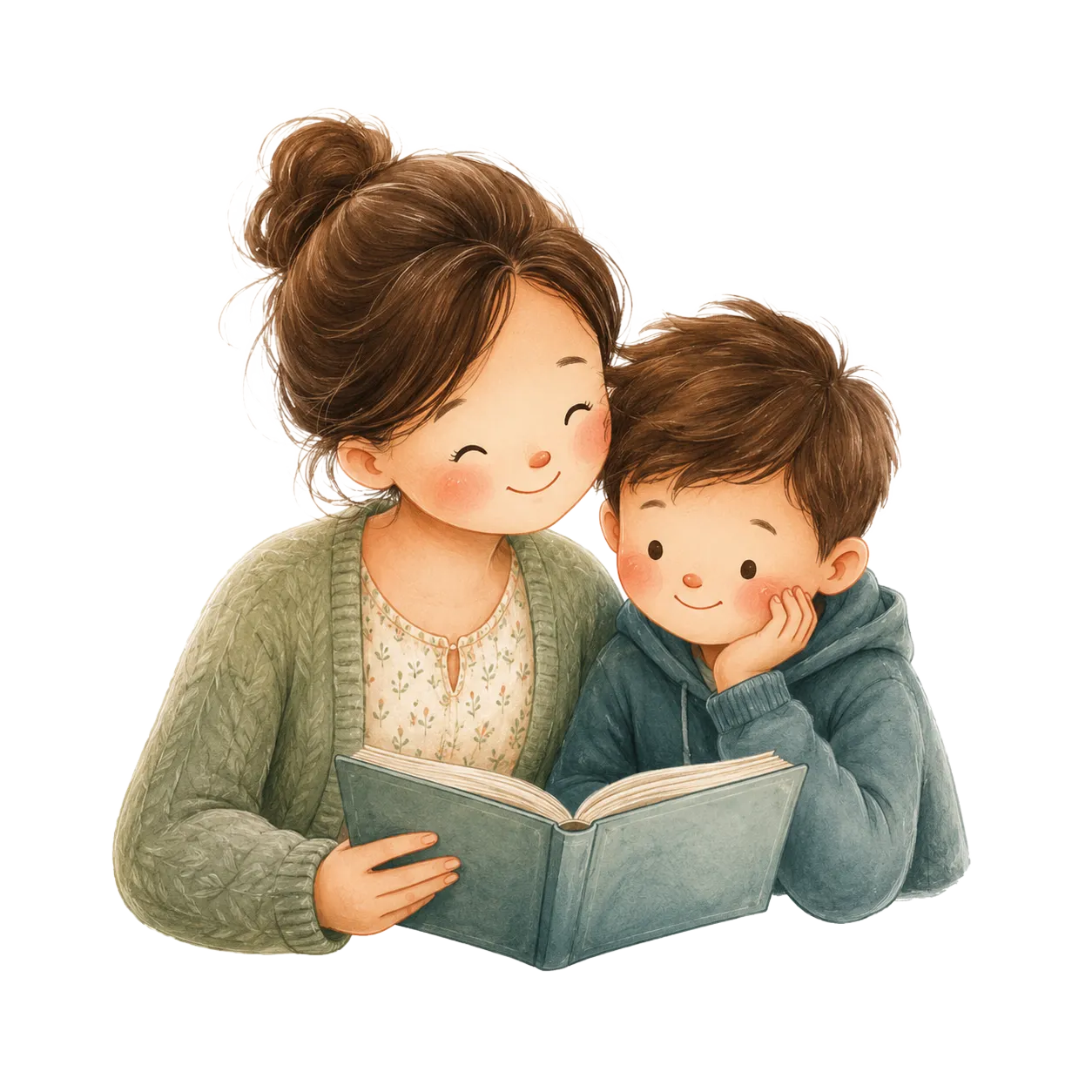 Mother and son